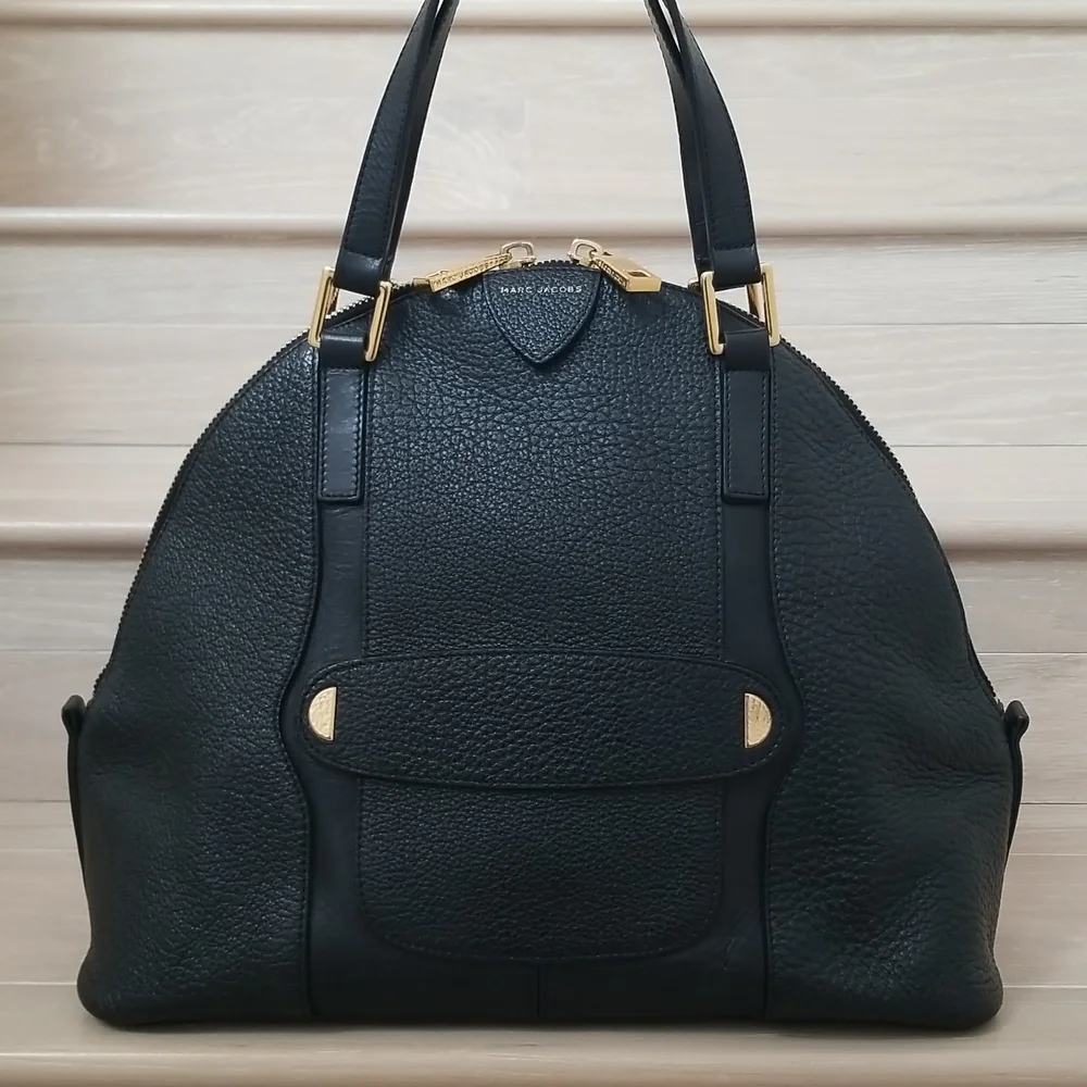 Marc Jacobs The Crosby Bowery Satchel in Midnight Black